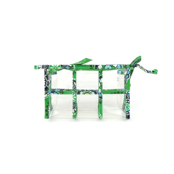 Vera Bradley Handbags - Vera Bradley Cupcakes Green Vinyl Cosmetic Case